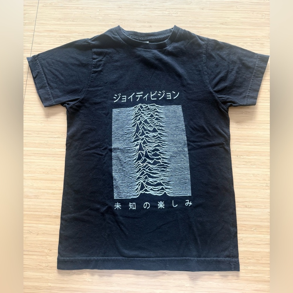 Joy Division Kid Black Graphic Tee youth S